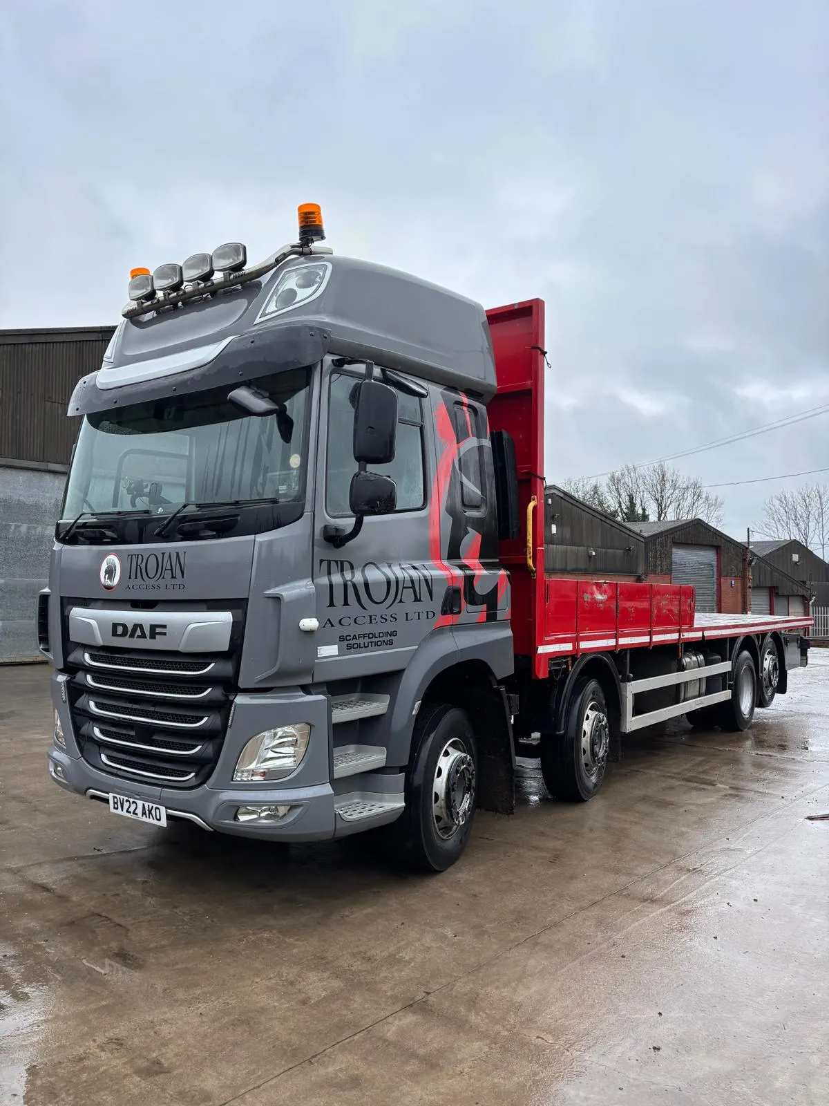Trojan Access Scaffolding team vehicle